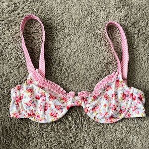 Strawberry Milk Mob swim top